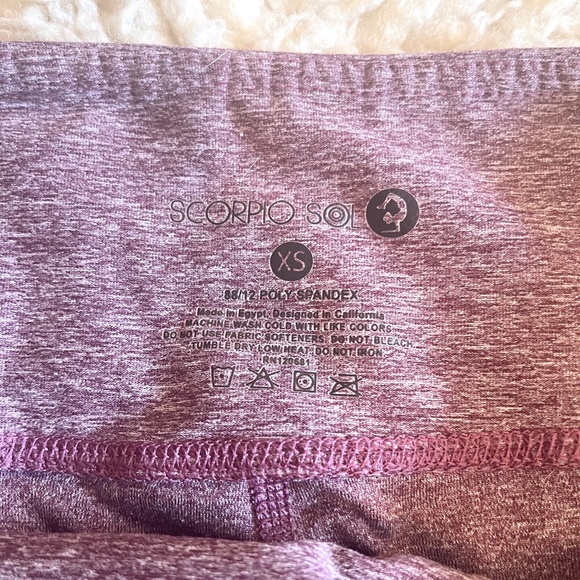 Scorpio Sol Purple Leggings 2 Pair (Size XS) - Picture 7 of 7